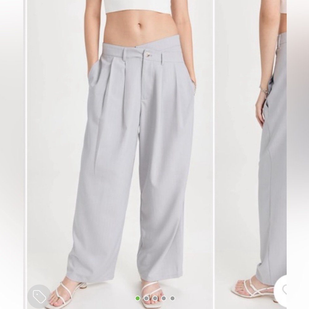 Lioness ‘La Mesa’ Gray Wide Leg Jumpsuit
